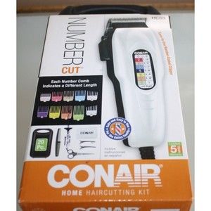 Conair  20 Piece Number Cut Home Haircutting Kit HC03 EUC